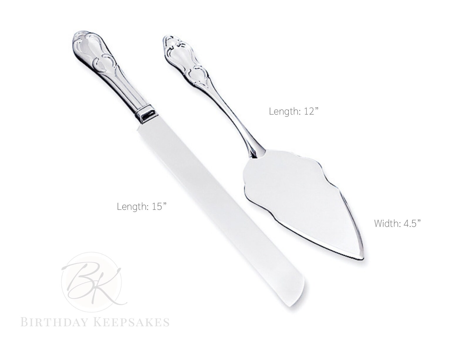 Birthday Knife engraved Cake Knife and Server Set Etsy