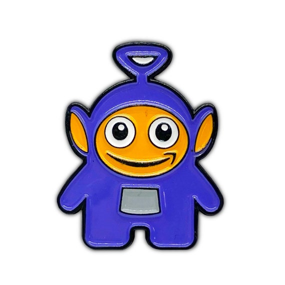 Purple Teletubbie Enamel Peccy Pin