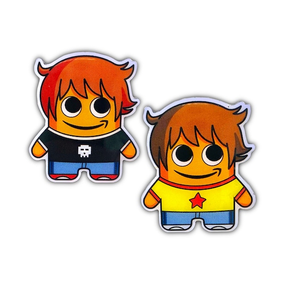 Scott Pilgrim Off-Set Peccy Pin