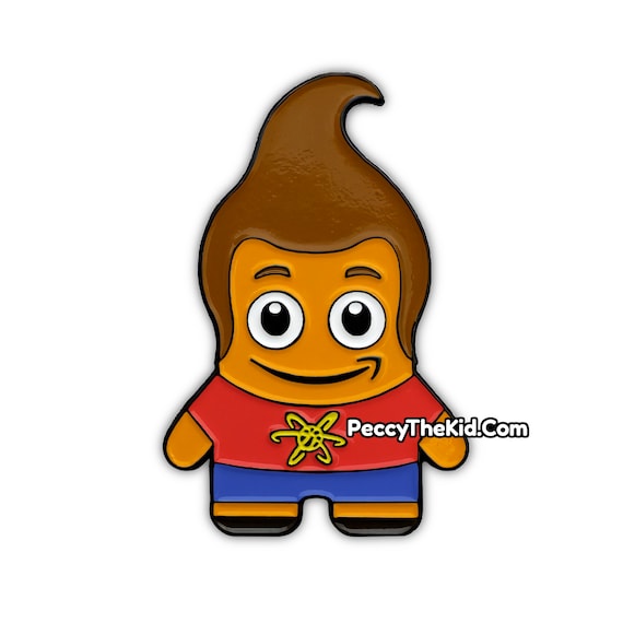 Peccy Neutron Enamel Pin