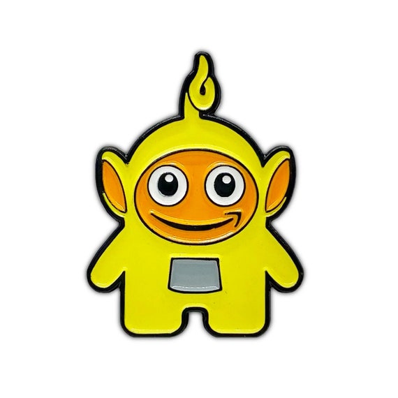 Yellow Teletubbie Enamel Peccy Pin