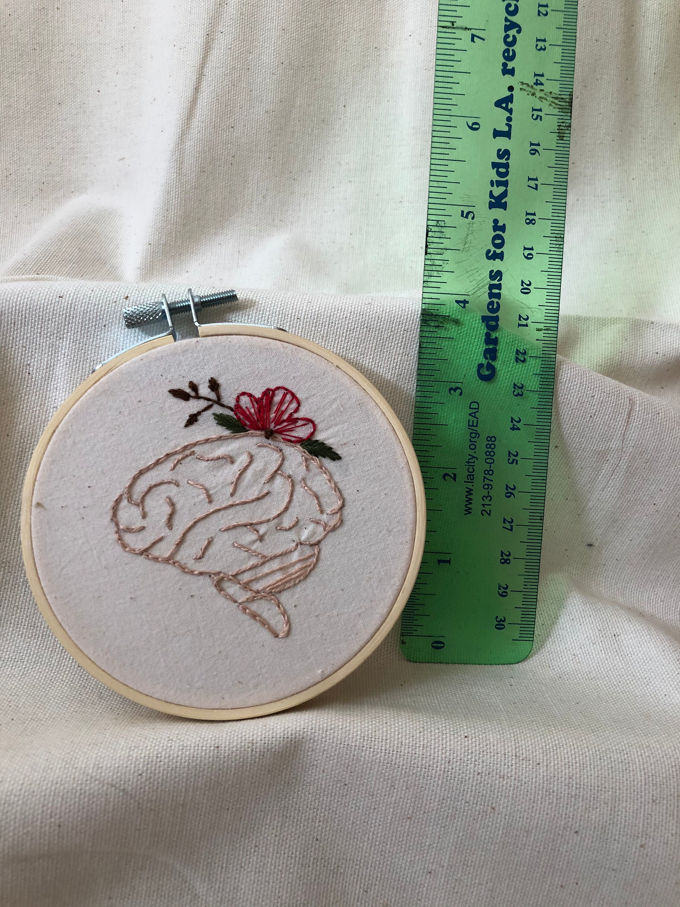 Brain embroidery  etsy Brain embroidery  etsy