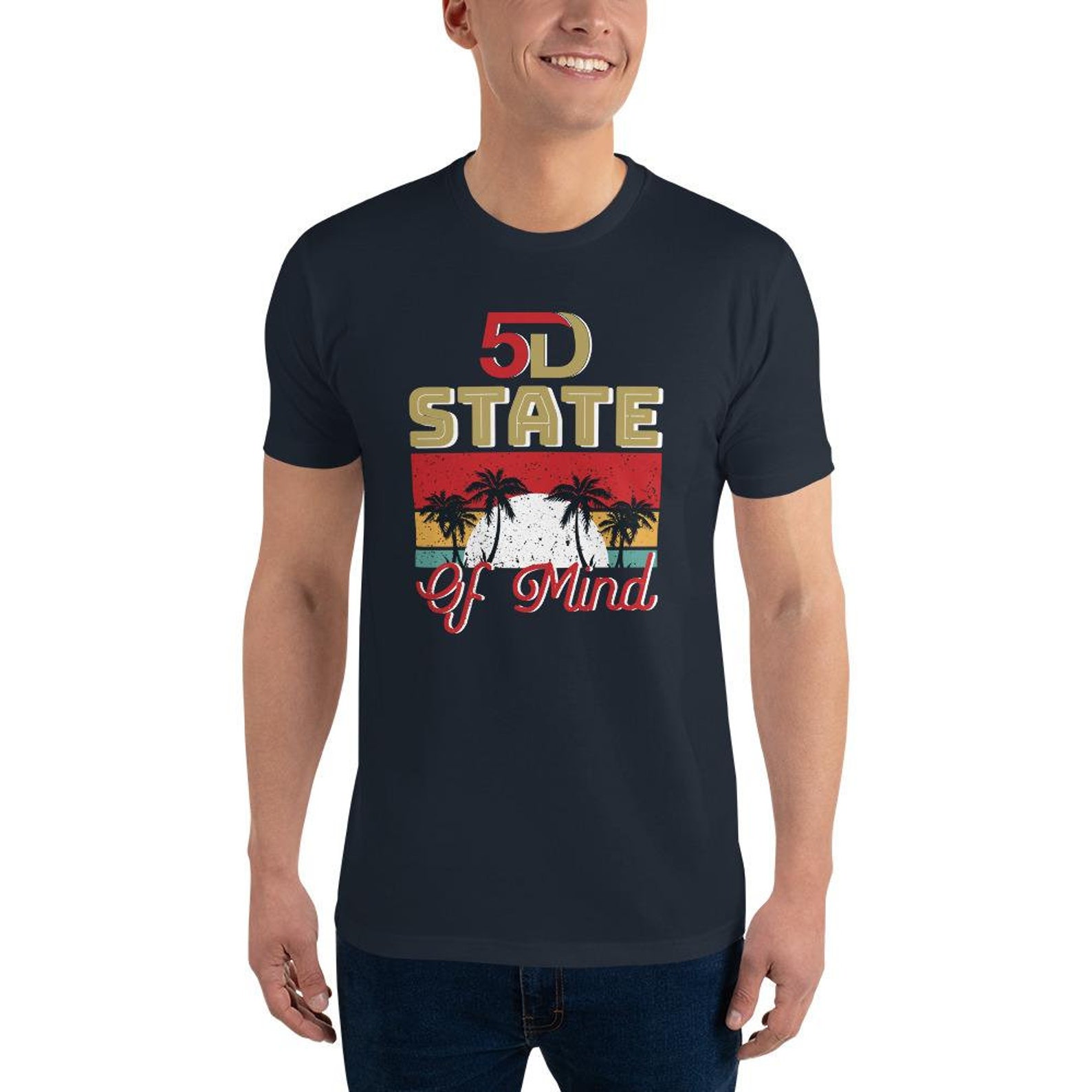5D State Of Mind Men's TShirt Etsy 5D State Of Mind Men's TShirt Etsy