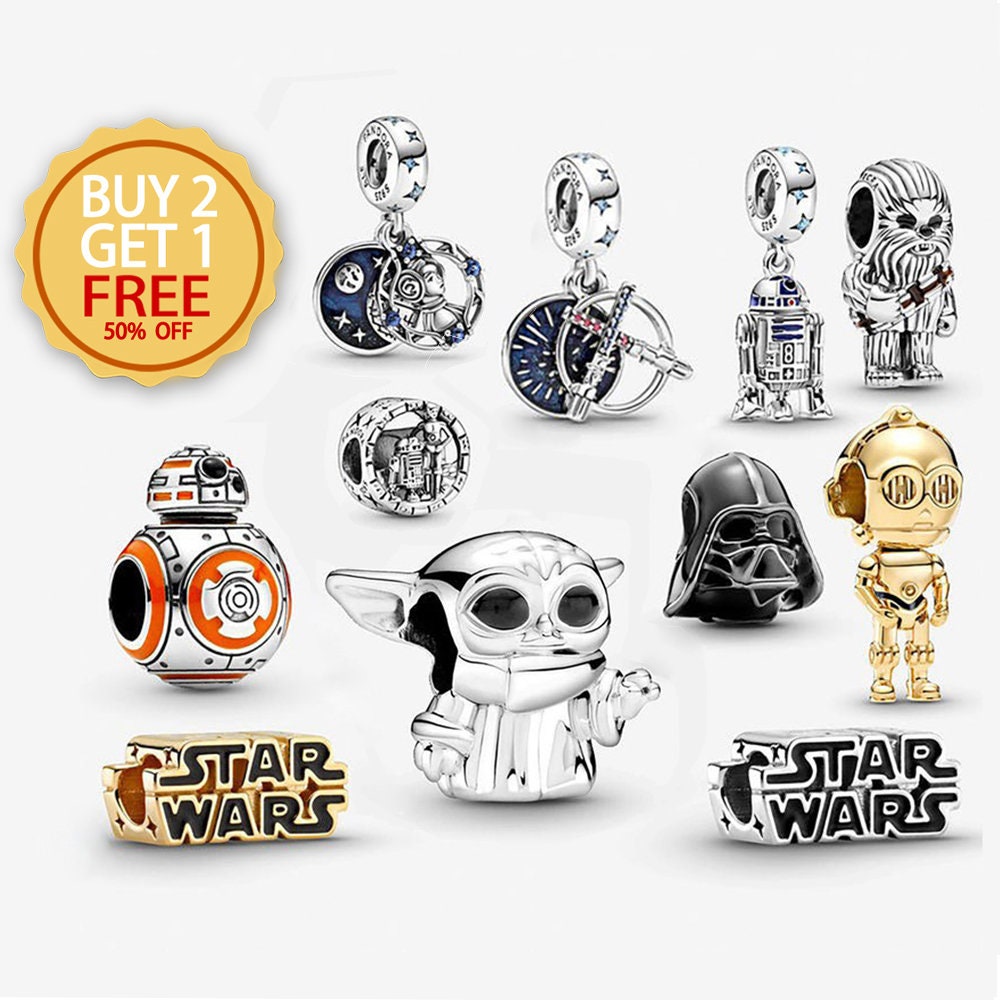 Star Wars Pandora Charms Charms for Pandora charms Robot Etsy