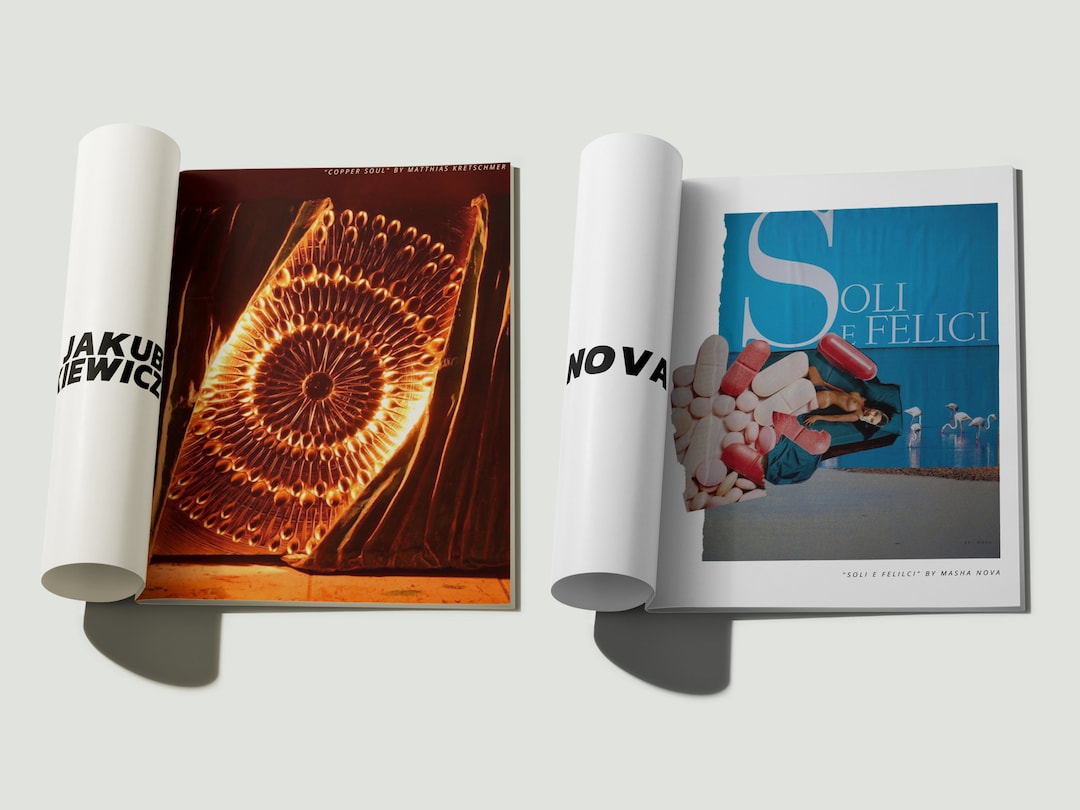 Contemporary Art Zine Volume 1 Issue 1 Zines, Magazine, Photo Zine