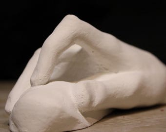 Unique Artist Gift: Royal Academy Plaster Hand Cast for Drawing Inspiration