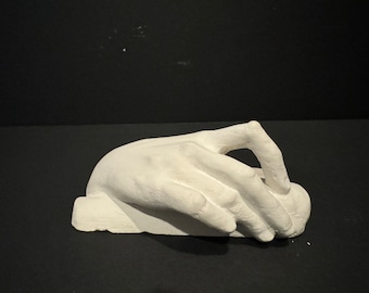 Unique Artist Gift: Royal Academy Plaster Hand Cast for Drawing Inspiration