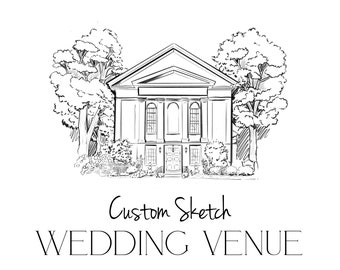 Custom Venue Illustration | Digital Download