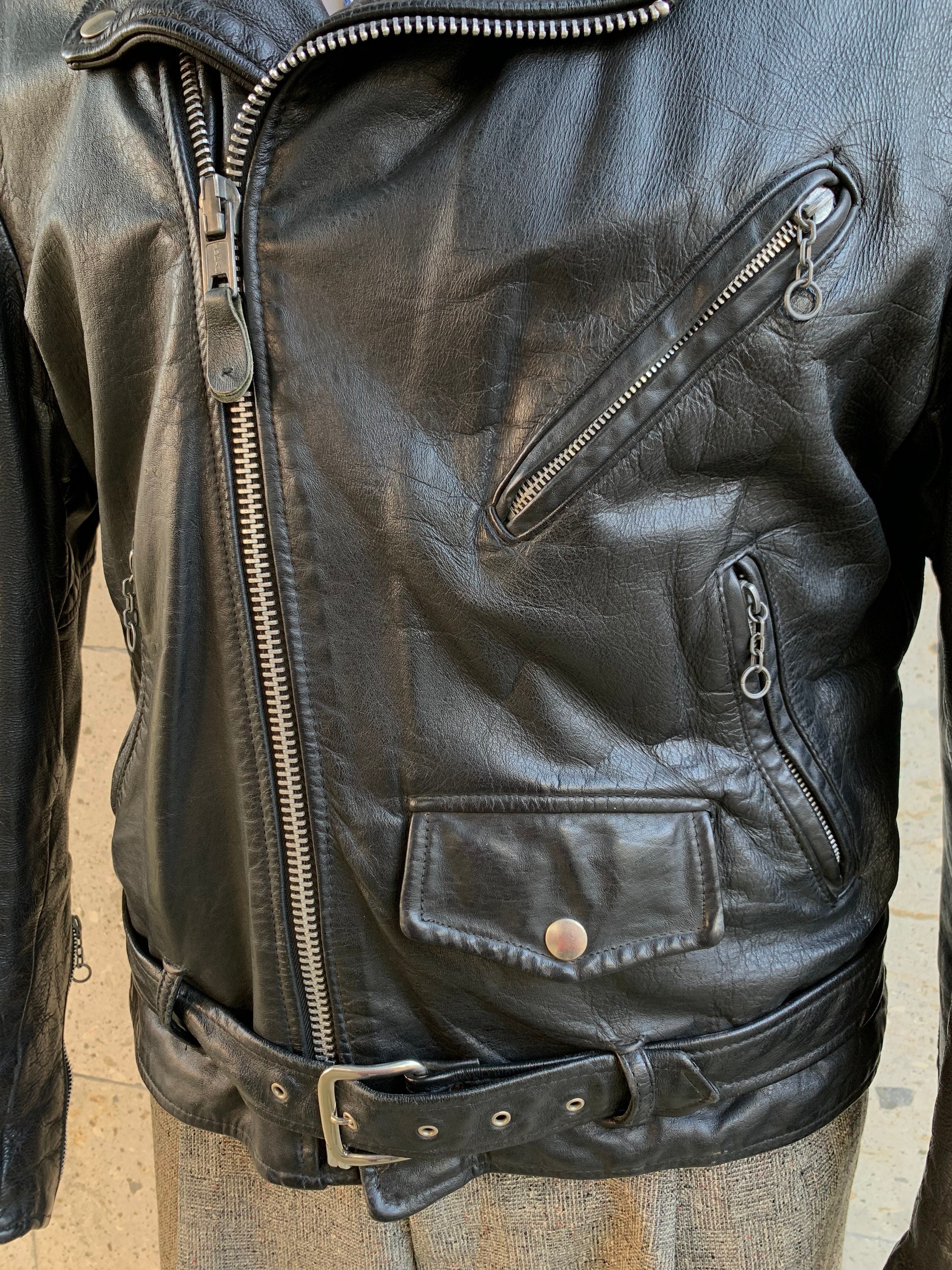 Vtg 60s 70s Pioneer Wear Jacket Mens 42 Fringe Suede Leather