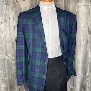 VINTAGE 1960s Gord Roach Blazer Suit Jacket / Sports Jacket / Sport Coat / Formal / Wedding / Made In Canada / Union Made / True Vintage