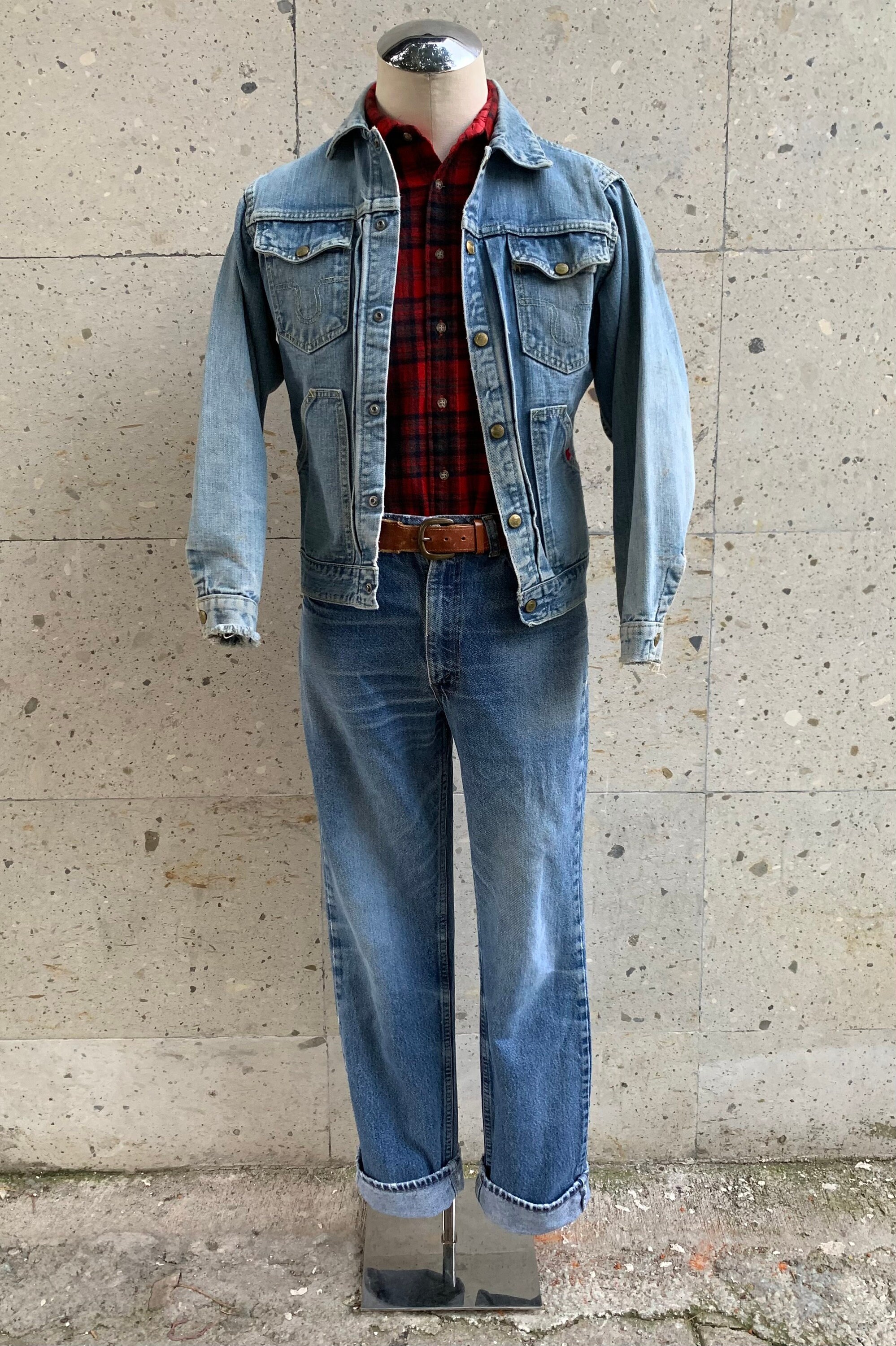 VINTAGE 1960s Buckaroo Denim Jean Jacket / Big Smith VINTAGE 1960s Buckaroo Denim Jean Jacket / Big Smith