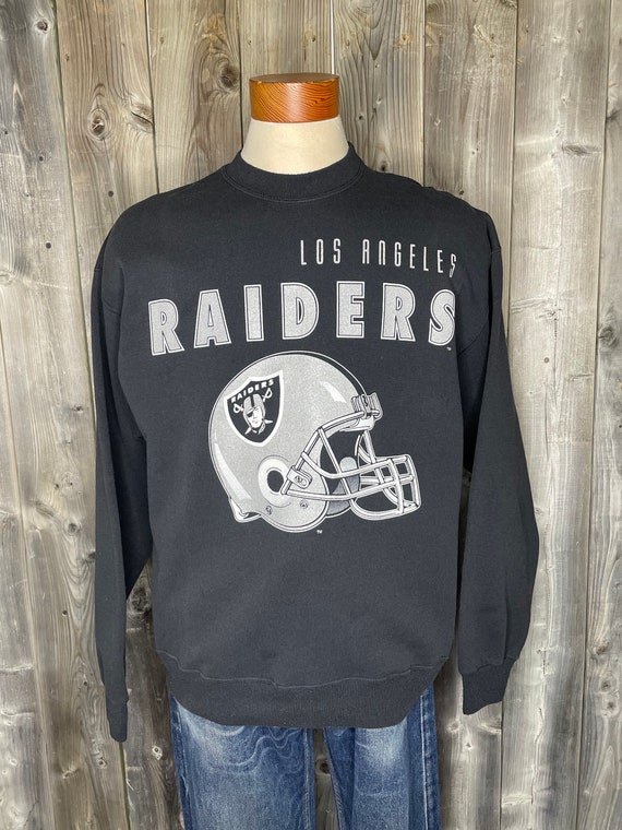 VINTAGE 1990s Los Angeles Raiders Crewneck Sweatsh