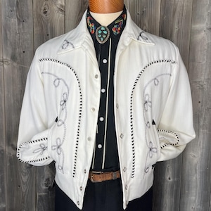 Vintage 1950s Mac Murray Western Jacket / Rockabilly / Cowboy
