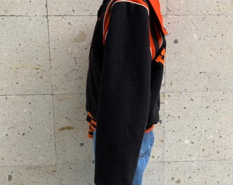 VINTAGE 1980s Empire Varsity Jacket / Union Made / New York VINTAGE 1980s Empire Varsity Jacket / Union Made / New York