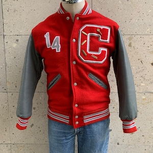 Tedman California Devil Wool Blend Baseball Varsity Jacket Rare