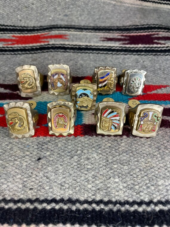 VINTAGE 1950s Aztec - Maya Eagle Warrior Mexican … - image 8