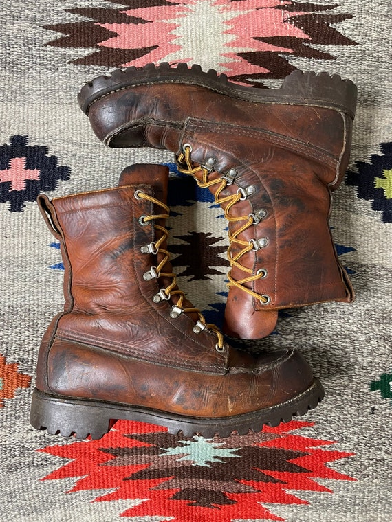 VINTAGE 1960s Red Wing Irish Setter Sport Boots /… - image 1