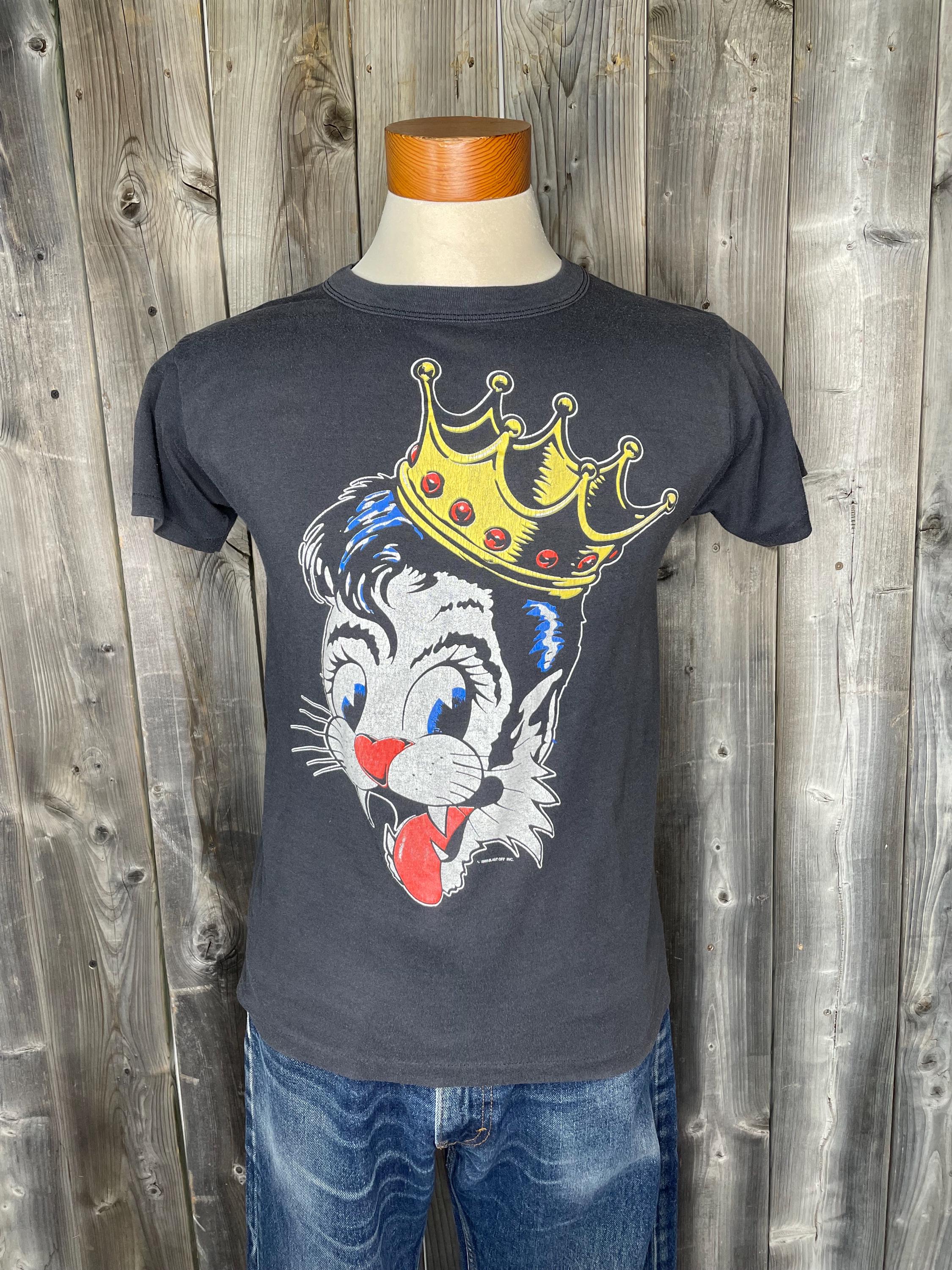 Vintage 1980s Stray Cats Tour T-shirt - Rockabilly Style - Etsy