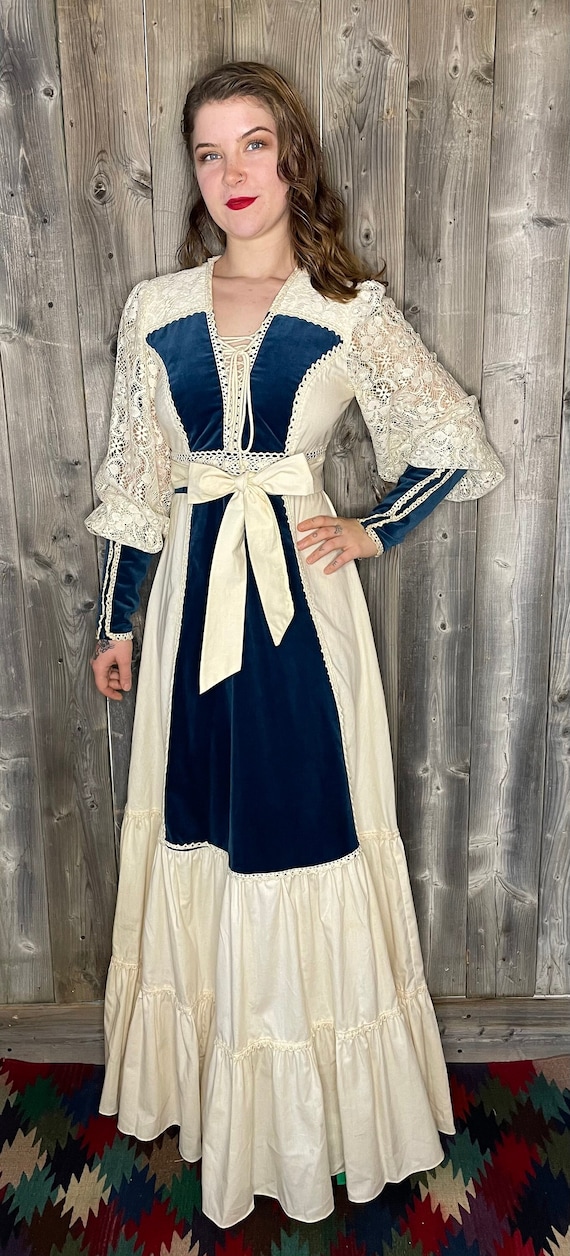 GUNNE SAX Vintage Dress 70's GUNNE SAX Vintage Dress 70's