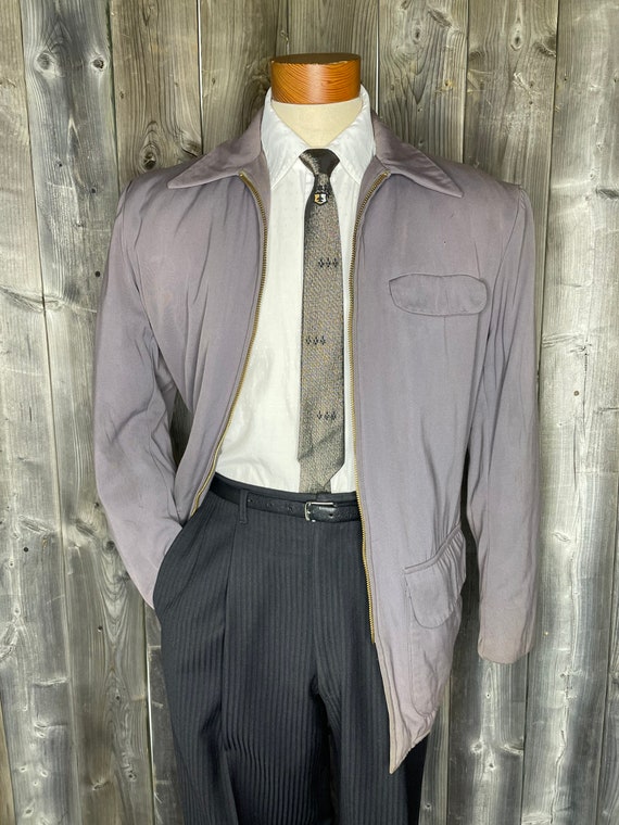 VINTAGE 1950s HERCULES Gabardine Jacket / Outerwear / Club - Etsy