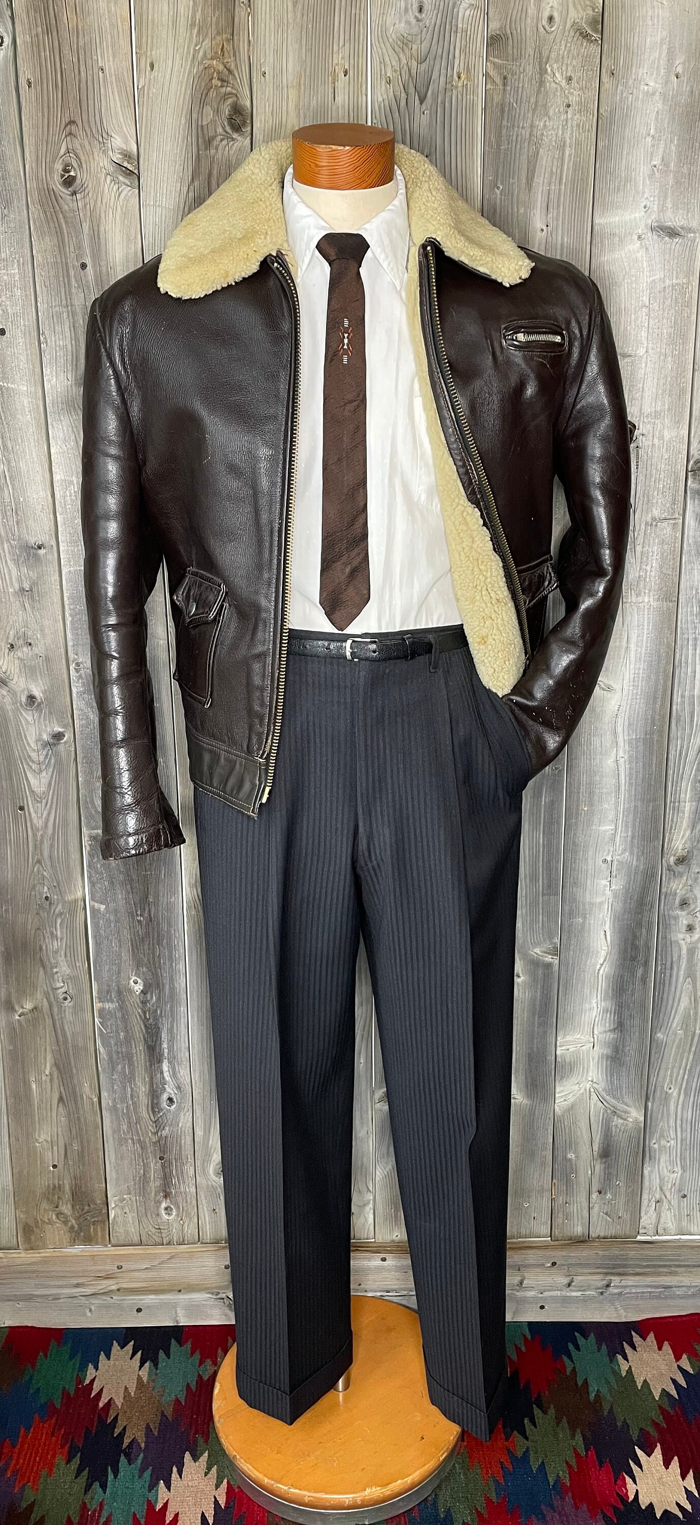 archive vintage USA製　leather jacket $_57.JPG?set_id=880000500F