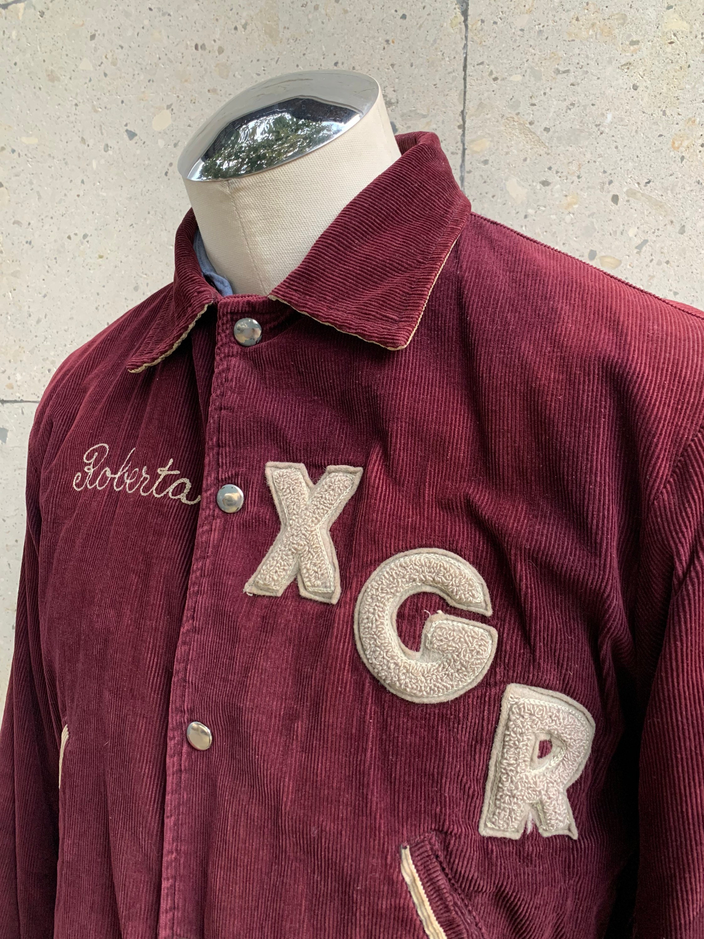 ジャケット・アウター 50s corduroy stadium jacket VINTAGE 1950s Park Regal Corduroy Varsity Jacket / Letterman