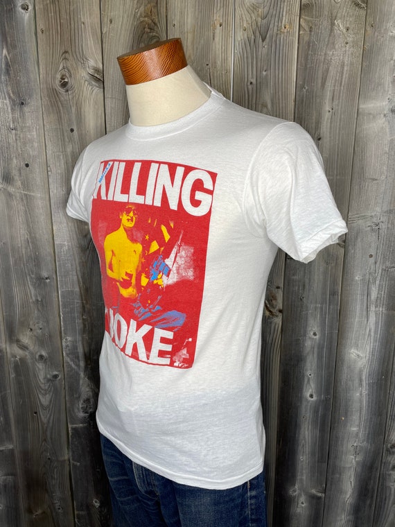 VINTAGE 1980s Killing Joke U.S.A. Tour T-shirt 19… - image 3