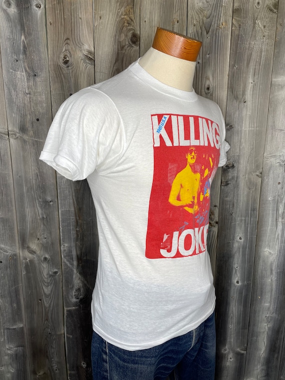 VINTAGE 1980s Killing Joke U.S.A. Tour T-shirt 19… - image 8
