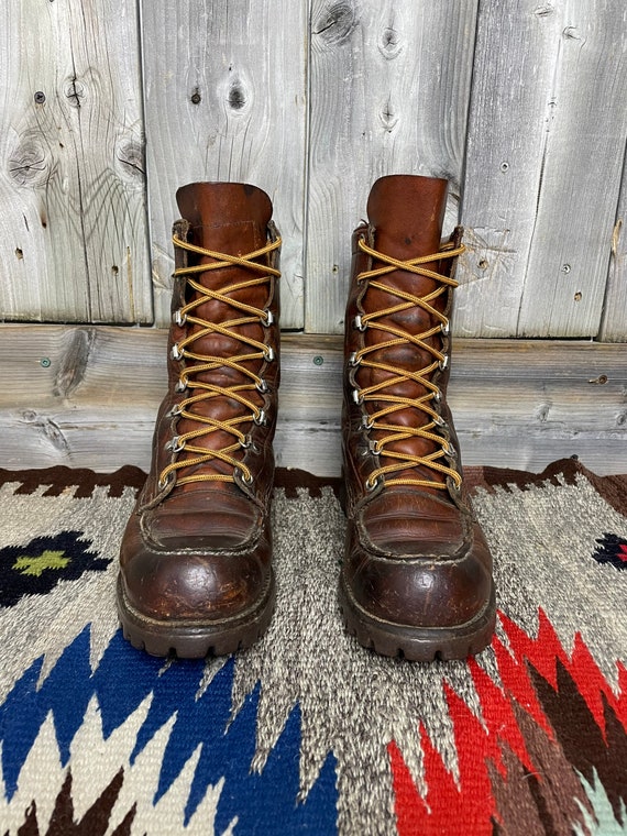 VINTAGE 1960s Red Wing Irish Setter Sport Boots /… - image 2