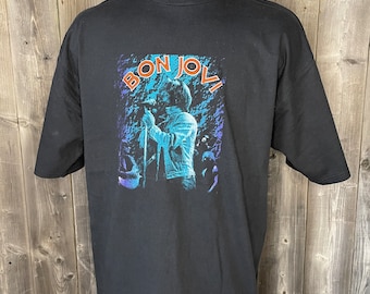 ヴィンテージ BON JOVI One Wild Night 2001 Tシャツ ブラック サイズ