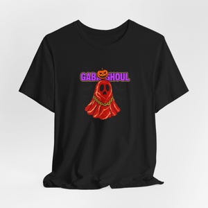 Spooky Gabaghoul T-Shirt - Capicola Inspired Ghost Tee - Funny Halloween Graphic Shirt