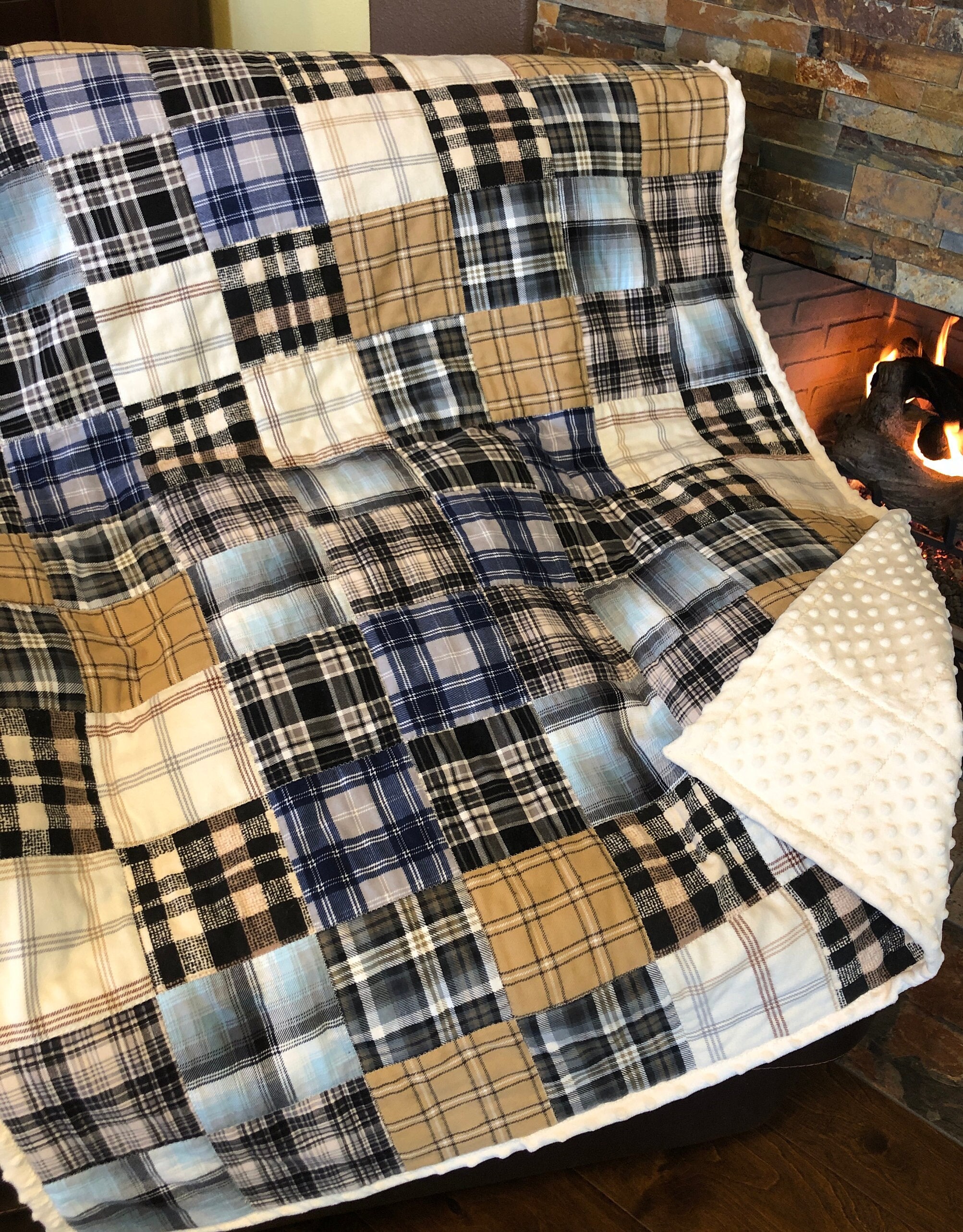 Flannel quilt discount