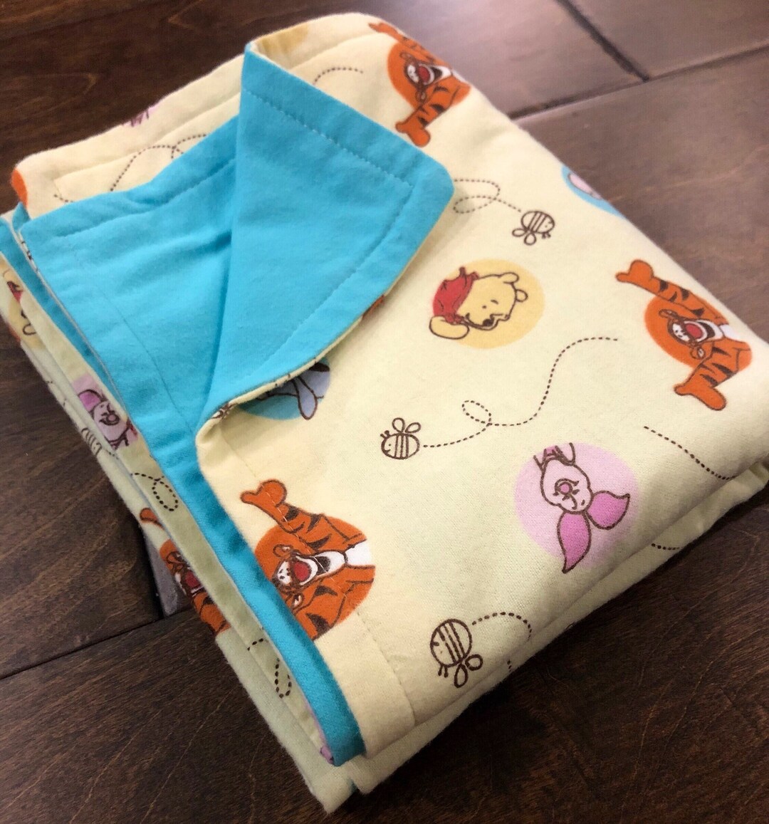Winnie the Pooh Baby Blanket, Disney Baby Blanket, Disney Nursery