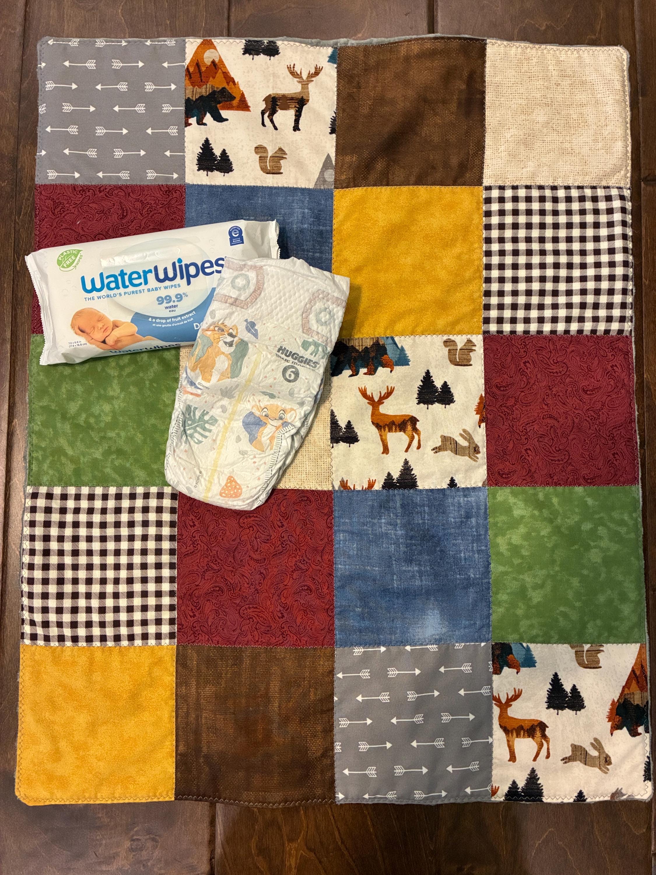 Portable Baby Mat: Outdoor Motif Baby Quilt, Travel Changing Pad - Etsy