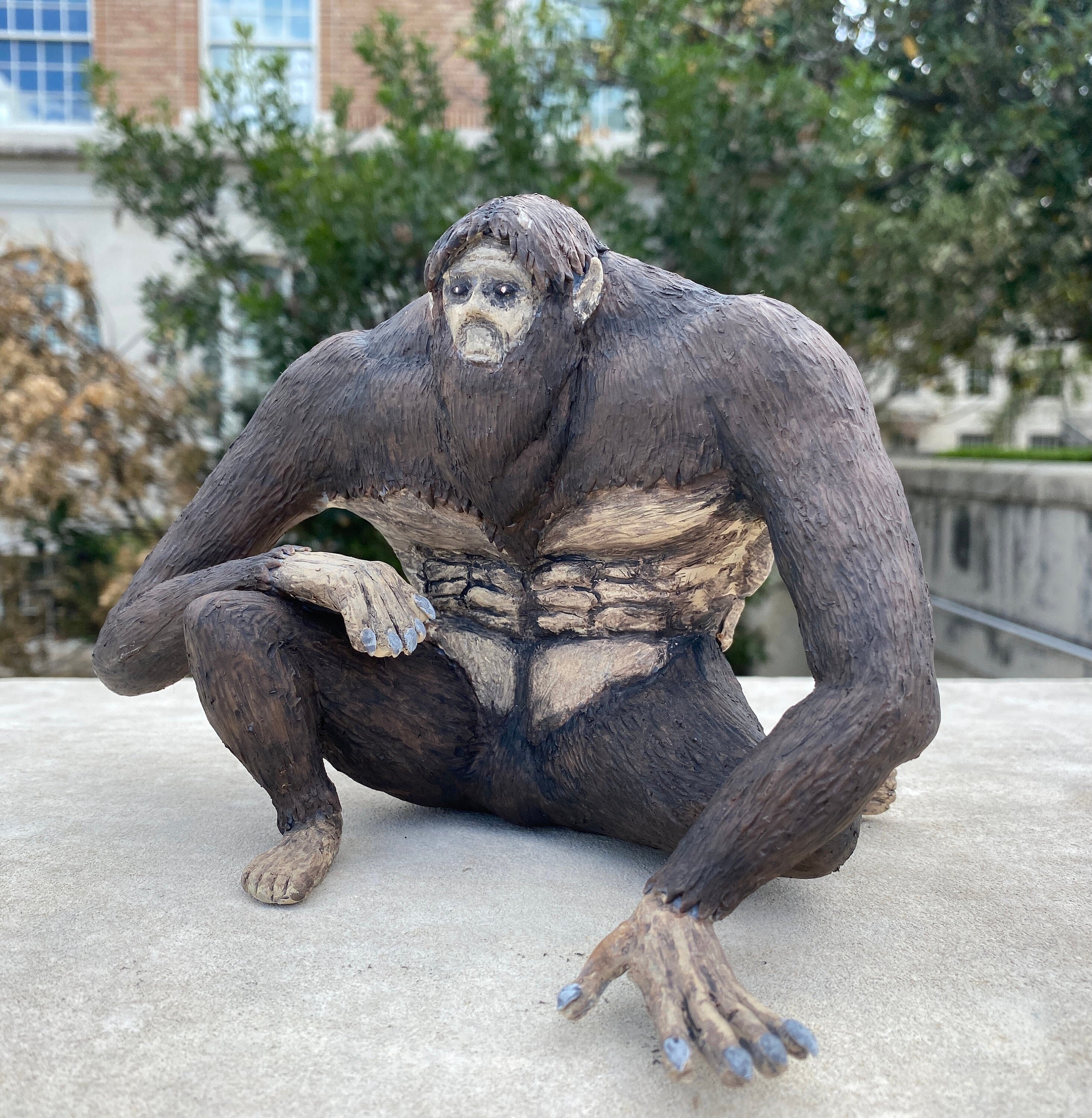 Attack on Titan: Beast Titan Painted Polymer Clay Sculptured | Etsy