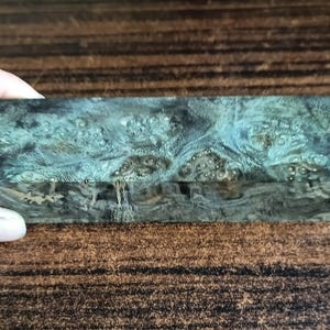 Stabilized Golden Amboyna Burl Wood Blocks—Perfect for Knife Handles, Luxury Pen Turning & Unique Woodworking Projects, knife maker gift