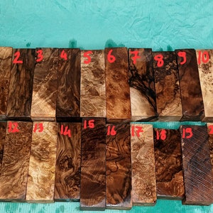 Raw Unstabilized Turkish Walnut Burl Root Wood: Perfect for Exotic Wood Blanks and Knife Making Projects, knife maker gift