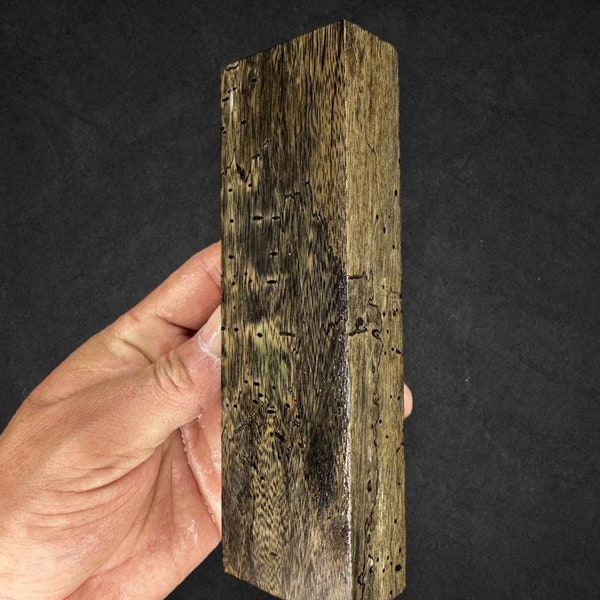 Stabilized Spalted Tamarind Wood / Stabilized Wood For Crafts / knife blank