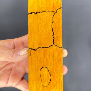 Stabilized Spalted Tamarind Wood / Stabilized Wood For Crafts / knife blank