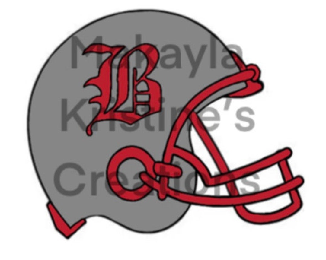 Boaz Pirates Football Helmet Digital Download Etsy