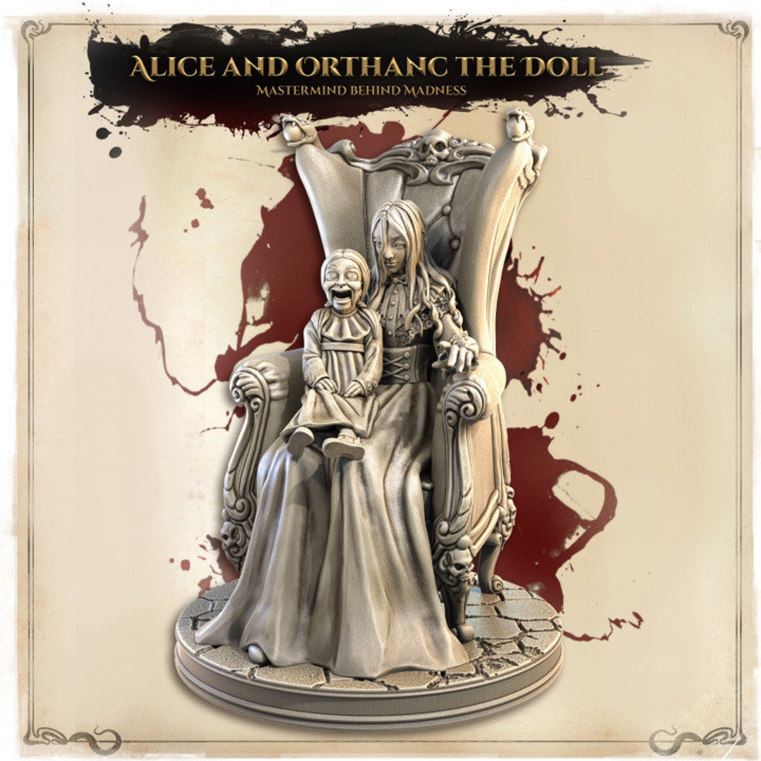 Wicked Hills Dnd 5e Campaign Alice &amp; the Doll Mastermind - Etsy UK