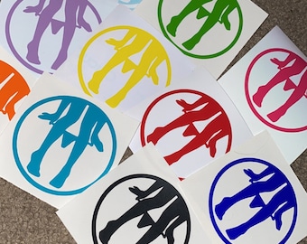 Panty Dropper Decal, Popular Stickers, Funny Car Enthusiast Sticker (Set of 2)