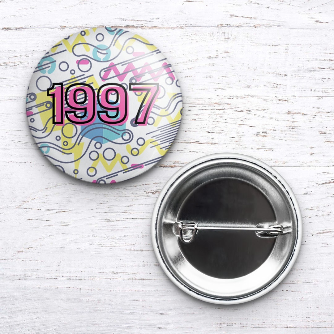 1997 Pin or Magnet: 90s Nostalgia Gift - Etsy
