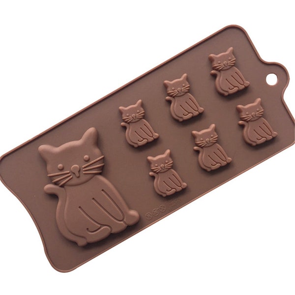 Silicone Resin Mold For Jewelry Making Cat Animal Style Resin Silicone Moulds handmade Craft Epoxy DIY Findings