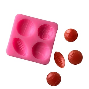 basketball rugby football  Silicone Mold DIY Baking Non-Stick Chocolate Cookies Pastry Molds Dessert Cake Candy Decorating Mould