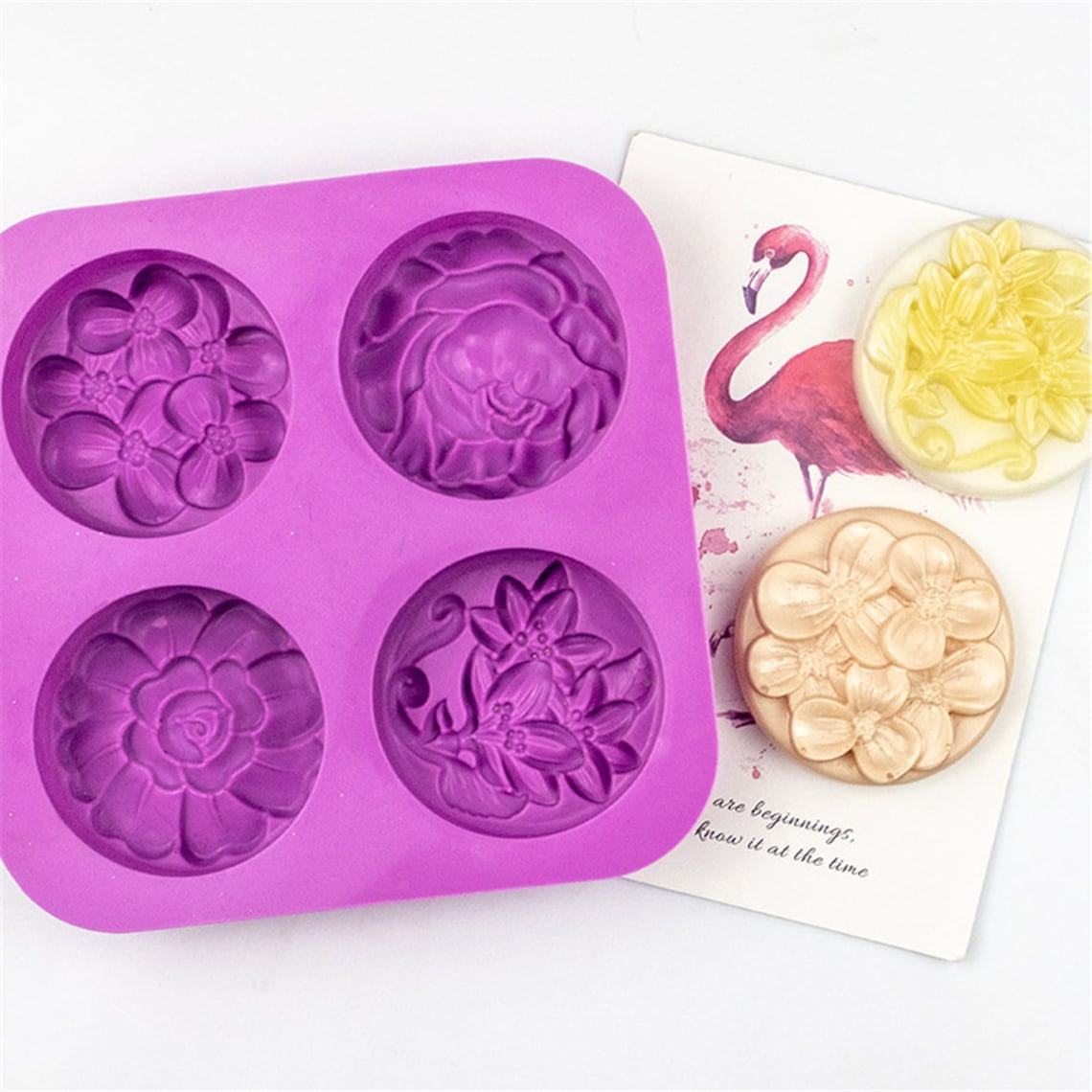 Flower Silicone Cake Fondant Resin Molds Roses Flower Mold Daisy Flower