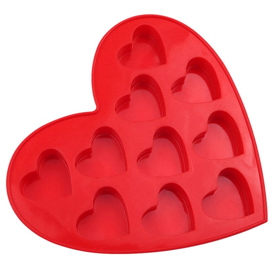 Heart Shape Silicone Molds Non-stick Chocolate Candy Molds Silicone Baking  Molds for Valentine's Day Chocolate