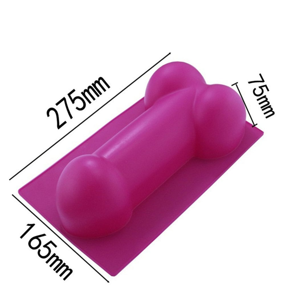 Large Penis Mould, Willy Cake Mold, Silicone Penis Cake Mold , Mousse Mold  , Birthday Party Accessory 