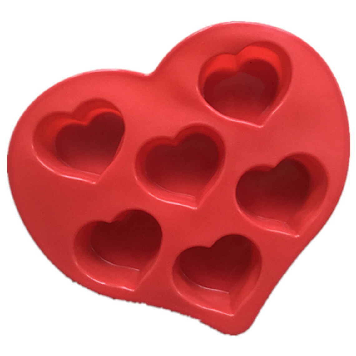 Heart Silicone Mold DIY Baking Nonstick Chocolate Cookies Pastry Molds
