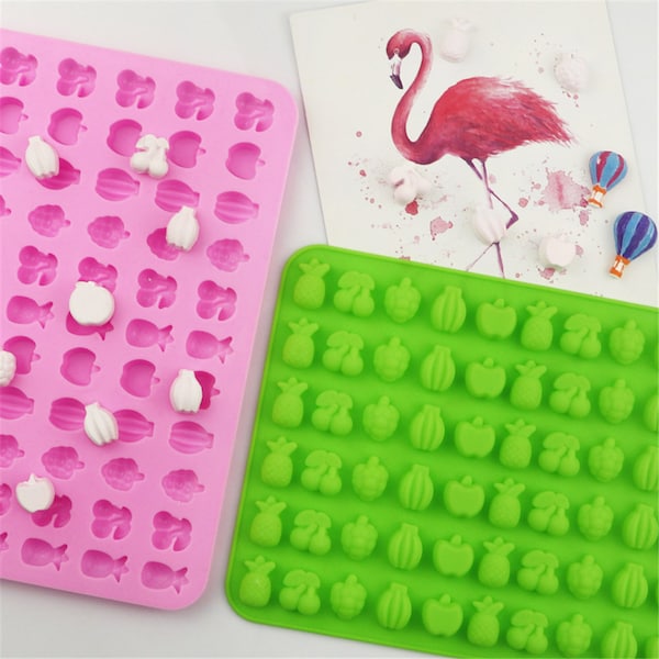 Rubber Candy Molds Etsy